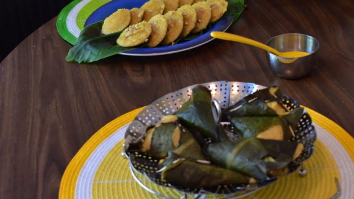 Pansa Idli / Steamed Jackfruit Idli