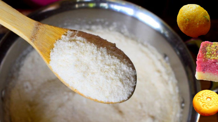 How to make boora sugar/tagar used to make sweets like halwai easily at home