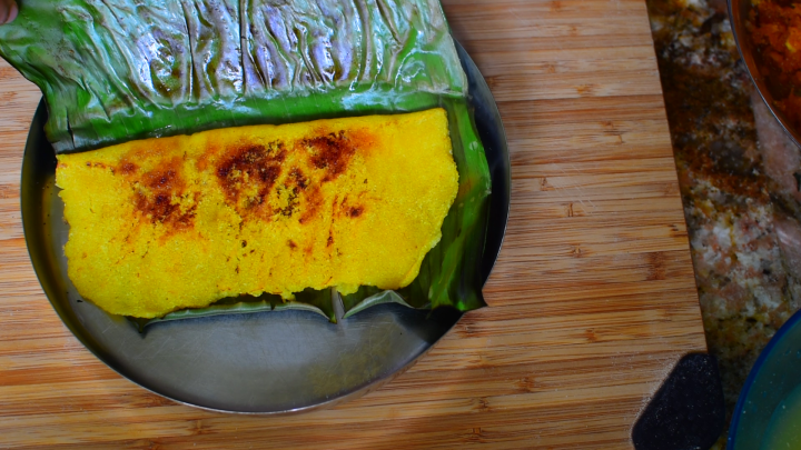 Pansa Patoli | Pansa Bhakri | Stuffed Jackfruit Bread